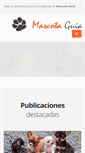 Mobile Screenshot of mascotaguia.com.ar